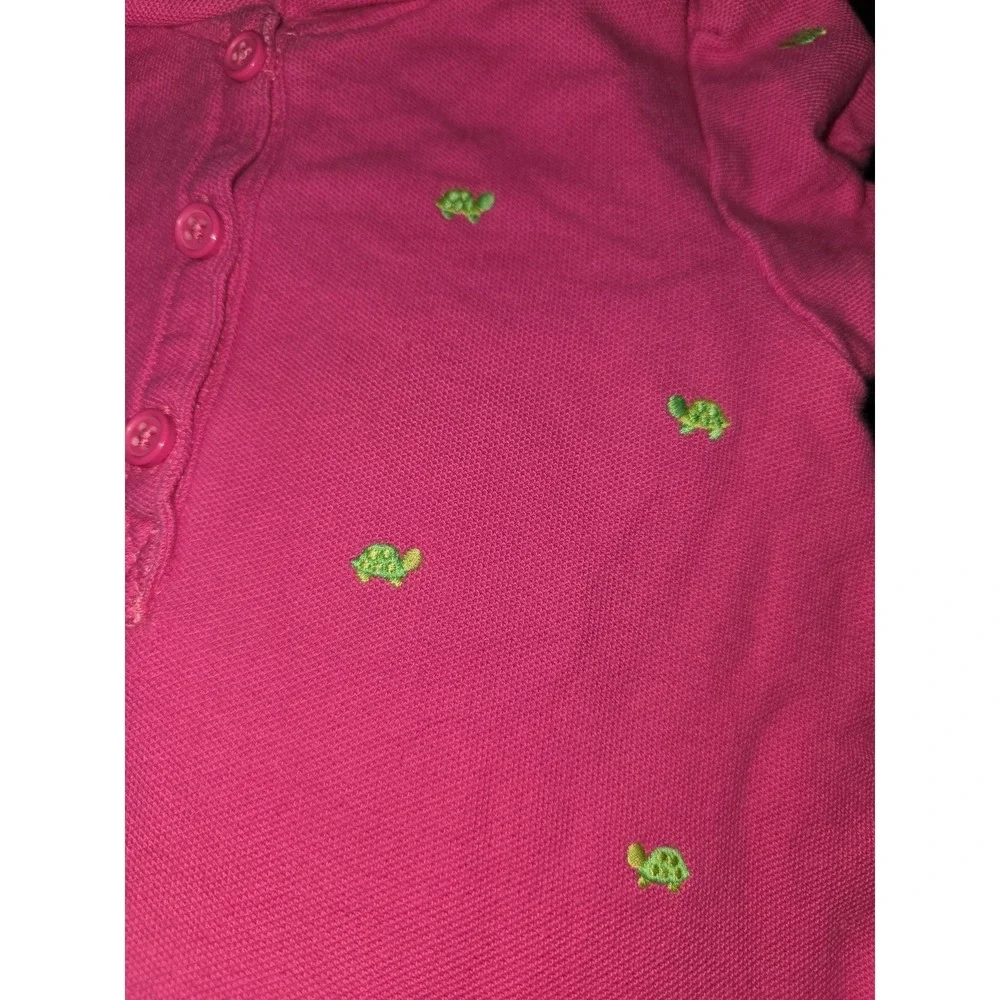 Gymboree tennis match pink turtle dress‎ size 5t